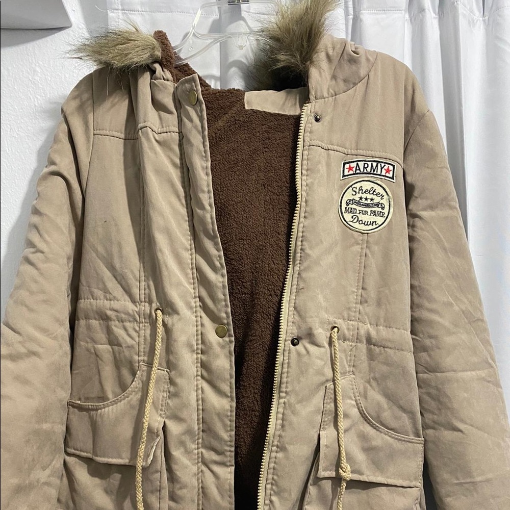 new coat never used